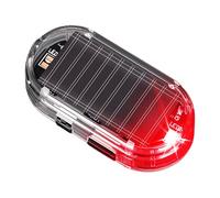 Solar Powered Anti Theft Car Light, Solar Powered Fake Car Alarm LED Light, Anti Theft Flashing Lights, For Cars Vehicles Automotive Outdoor Interior