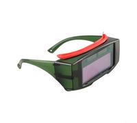 Solar Powered Auto Darkening Welding Mask with UV Protective Lens and Soft Rubber Comfort for Extended Welding (True Color)