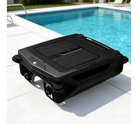 Solar Powered Automatic Robotic Pool Skimmer Cleaner, 24/7 Continuous Cleaning, Battery Powered, Twin Salt Chlorine Tolerant Motors