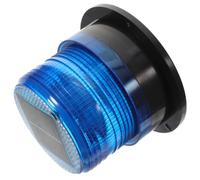 Solar Powered Blue Roof Warning Strobe Light for Emergency Vehicles