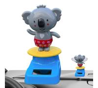 Solar-Powered Bobble-head Car | Car Dashboard Decoration | Large Sloth Cartoon Gift | Koala Interior For Kids - Creative-Home Decor Products