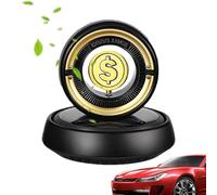 Solar Powered Car Air Freshener, Solar Car Aromatherapy Heavy Duty Design Solar Aromatherapy Car Accessories Car Odor Eliminator Car Scent