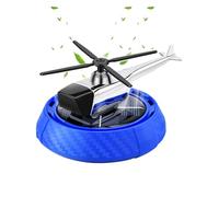 Solar Powered Car Air Freshener - Solar Powered Rotatable Airplane Aromatherapy Decoration | Car Fragrance Evaporator Decoration - For Travel Home Hiking Holiday Workplace Business Indoor Home
