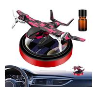 Solar Powered Car Aromatherapy, Plane Auto Aromatherapy for Dashboard, Vehicles Scent Diffuser, Long-Lasting Aromatherapy Diffuser for Travel