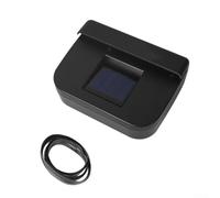Solar Powered Car Cooling Fan for Ventilation and Radiator Exhaust, Air Circulator Designed for Energy Efficient Vehicle Airflow (Small)