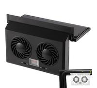 Solar Powered Car Extractor Fan | Effective Dual Head Cooling Fan - Vehicle Cooling Amplifier Fan - for Adults, Lovers, Families, Friends, Women in the Back Seat
