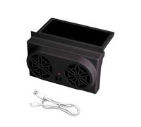 Solar Powered Car Fan - Solar Fan For Car | Śolar-powered Çar Exhaust F́an With USB Interface, Cooling Ćar Ventilator Vehicle Exhaust F̀an, Electric Ṕowered Portable Ventilator With Cooling Function F