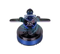 Solar Powered Car Perfume Diffuser | Rotating Air Freshener With Aromatic Oil | Airplane Shaped Aromatherapy For Cool Driving