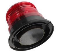 Solar Powered Car Roof Warning Light with Magnetic Base