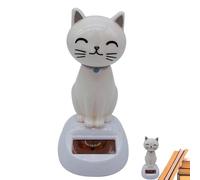 Solar Powered Car Toy - Animal Bobble Head Dashboard Ornament | Solar Dance Car Decorations, Animated Figure for Home, Office, Restaurant, Car Accessories Dear