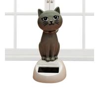 Solar Powered Cat Bobble Shaking Head Dancing Toy, Yangguang Solar Halloween Dancing Figures, Lucky Solar Pal, For Teenage Old Boy Girl Dad Mums - Powered KIds Toys Figures D