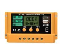 Solar Powered Controller, Panel Charge Controller, Negative Solar Charge Controller, Good Heat Dissipation, Multiple Load Control Mode for Outdoor, Factory