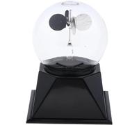 Solar Powered Crookes Radiometer Light Mill Glass Windmill For Detecting Sunlight And Electromagnetic Thermal Radiometer Car Office Ornaments Physical Science Instruments