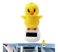 Solar Powered Dance - Solar Chick, Solar Dancing Toy | Solar Powered Automatic Swinging Chick Dancing Animated Chick for Indoor Decoration