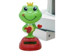 Solar Powered Dancing Animals, Solar Animals, Cartoon Table Ornament | Desk Ornament for St. , Ballerina Figure for Dashboard Decoration