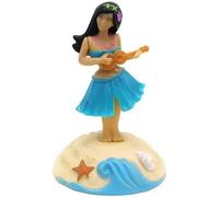 Solar Powered Dancing Figures Decoration - Solar Shaking Head Ornaments Hula Girl - Solar Powered Car Dashboard Interior Decoration Desktop Ornaments Shaking Head Figure (4.4 inches)
