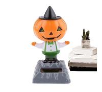 Solar Powered Dancing Toys Halloween - Halloween Ghost Dancing Figure Toys Car Dashboard Decoration | Solar Wobble Figures | Shaking Head Halloween Car Decor | For Window, Halloween Car Decor