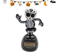 Solar Powered Dancing Toys Halloween - Halloween Ghost Dancing Figure Toys Car Dashboard Decoration | Solar Wobble Figures | Shaking Head Halloween Car Decor | For Window, Halloween Car Decor