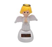 Solar Powered Dancing Toys, Solar Dancing Angel for Car Dashboard, Cute Shaking Head Swinging Angel Toys, Solar Dancing Figures for Car Desk Home Decoration, for Driver