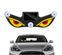 Solar Powered Devils Eyes LED Car Light Dynamic Solar Powered Universal Waterproof Sign for Motorcycle Camper Home Vehicles SUV Rear Window Holiday Birthday Party Standard