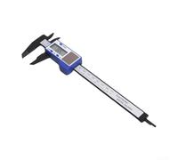 Solar Powered Digital Caliper, With Bright Digital Screen, 150Mm Caliper Measuring Tool, ±0.2mm/0.01" Accuracy, For Workshop Tasks, DIY