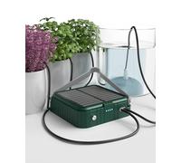 Solar Powered Drip Irrigation System, Automatic Garden Watering Kit for Potted Plants, Balcony, Plant Bed, Green House Solar Drip Irrigation Kits Watering System (Green)