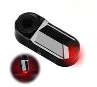 Solar-Powered Fake Car Alarm Flashing Light with Red LED Intelligent Light Sensor USB Backup Charging Anti-Theft Dummy Alarm for Car and Van Security Simulated Car Alarm LED