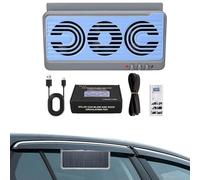 Solar Powered Fan for Car - Solar Power Fan for Car - Air Purifier Vehicle Accessories Ventilator for Automotive Truck Sedan SUV Travel Summer Winter