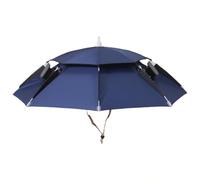 Solar Powered Fan Umbrella Hat Sun Protection Waterproof Umbrella Cap