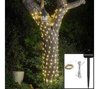 Solar Powered Firefly Wire Lights Multi-Purpose Outdoor Garden Decor 100 LEDs
