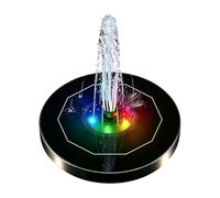 Solar Powered Floating Water Fountain with Colourful Lights 6