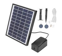 Solar Powered Fountain Oxygen Pump, 180° Adjustable Panel, Complete Kit for Outdoor Use - Energy Saving, Eco - Friendly Solar Aerator, Ideal for Fishing Aquariums and Emergency
