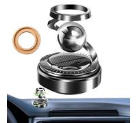 Solar Powered Freshener - Rotating Perfume, Solar Energy Air Freshener | Floating Planet Car Aromatherapy Diffuser, Solar Powered Rotating Fragrance Freshener for Vehicle Interior, La