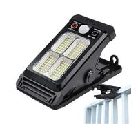 Solar-Powered Garden Lights- Clip On Solar Motion Lights Outdoor, Solars Powered Security Light, 1200 Mah Battery Motion Detection Sensor Light| Waterproof Atmosphere Decorative Lightss, Wall, Garage