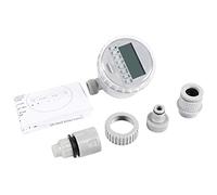 Solar Powered Garden Water Timer Irrigation Controller with LCD Display Auto Watering System for Home Yard Balcony Plants Plastic 1Pc
