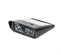 Solar Powered Head Up Display for Cars USB Backup | for Solar and USB dual power, auto brightness sensor, large LCD screen, day and night visibility, easy install