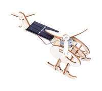 Solar Powered Helicopter Kit, Physical Experiment Game, Interactive Assembly Toy, Renewable Energy Science Project, STEM Educational Model for Enthusiasts, Students,