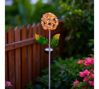 Solar-Powered Hydrangea Garden Light: Elegant, Decor for Your yard(D)