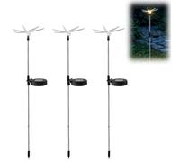 Solar Powered Landscape LED Lights Outdoor Waterproof Color Changing Garden Stake Lights Pla Yard Flowerbed For Outside Lawn