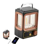 Solar Powered Lantern,Handheld Solar Camping Lanterns - Rechargeable Garden Lamp, LED Tent Lights, Cordless Decorative Lights for Outdoor Garden