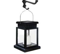 Solar Powered Lanterns | Waterproof Solar Lantern for Outdoor - Candle Solar Powered Lights Yard Decor Outdoor Decorative for Pathway Courtyard Party
