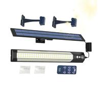 Solar Powered Lights Outdoor - Motion Sensor Dusk to Dawn Lamp, Remote Control Security Lighting, Waterproof Solar Fixture | Barn, Garden, Garage, Fence, Parking, Porch, Camping, Yard, Indoor, Exterio