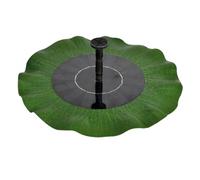 Solar Powered Lotus Leaf Floating Pond Pump 8v 1.4w Green