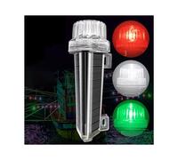 Solar Powered Marine Warning Light Waterproof Night Fishing Lamp Intelligent Light Control Sensing Lamp
