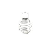 Solar Powered Mini Spiralight Warm White Set Of 4 LED Hanging Lights