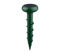 Solar Powered Mouse Repellers Garden Decoration Colorful Spiral Outdoor Ultrasound High Power Vibration Snake Repellers