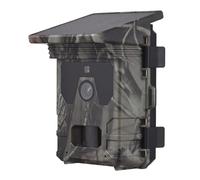 Solar Powered Night Vision Trail Camera 50MP 4K Hunting 0.3s Trigger Time Trail Camera For Wildlife Monitoring(With 32G Memory Card)