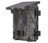 Solar Powered Night Vision Trail Camera 50MP 4K Hunting Cameras 0.3s Trigger Time For Wildlife Monitoring(No Memory Card)