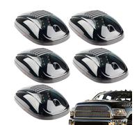 Solar Powered No Drill Cab Lights for Trucks - Wireless LED Roof Marker Lights, Waterproof