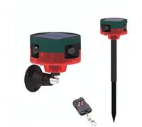 Solar Powered Outdoor Motion Sensor (N911S Red Shell English Version)